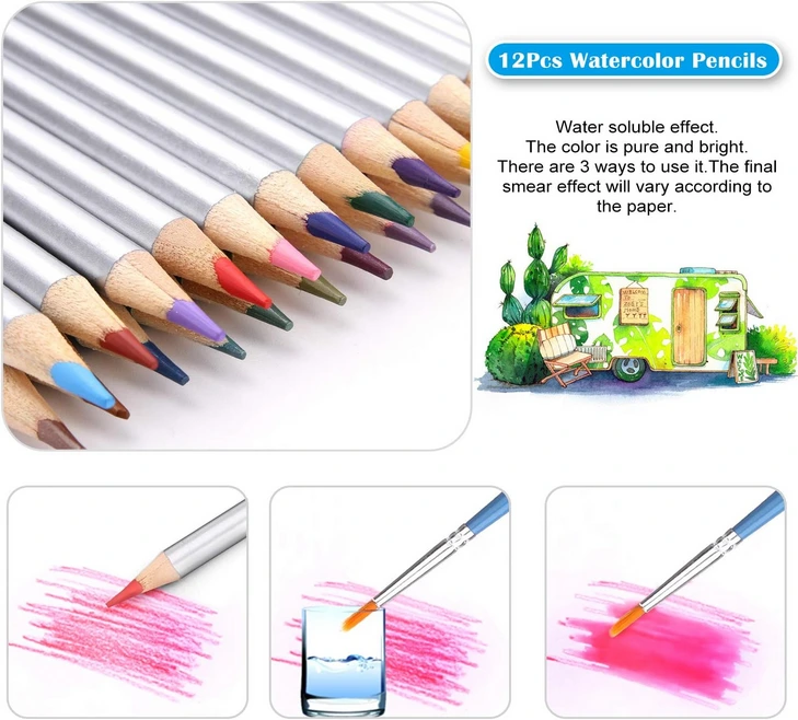 Screenshot 2026-04-02 at 11-30-57 Amazon.com AGPTEK Juego de 53 suministros de dibujo lápices de arte y lápices de acuarela con estuche de lona para artistas y estudiantes Arte y Manualidades.webp