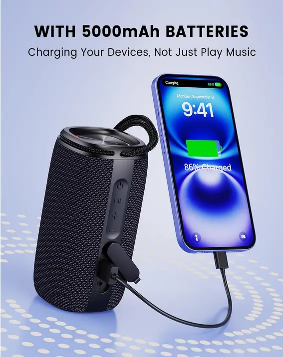 Screenshot 2025-07-17 at 22-40-53 Amazon.com JaxiLano Altavoz Bluetooth altavoz Bluetooth inalámbrico con luz BT5.3 IPX6 resistente al agua accesorios electrónicos para el hogar fiesta al aire libre regalo de cumpleaños (ne[...].webp