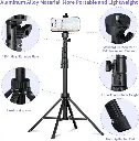 Screenshot 2025-07-17 at 22-56-35 Amazon.com Fugetek Trípode selfie stick de 62 pulgadas para iPhone diseño estable de 4 patas control remoto Bluetooth palo y piernas de aluminio ligero portátil todo en uno compatible con i[...].webp