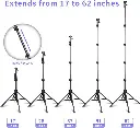 Screenshot 2025-07-17 at 22-56-30 Amazon.com Fugetek Trípode selfie stick de 62 pulgadas para iPhone diseño estable de 4 patas control remoto Bluetooth palo y piernas de aluminio ligero portátil todo en uno compatible con i[...].webp