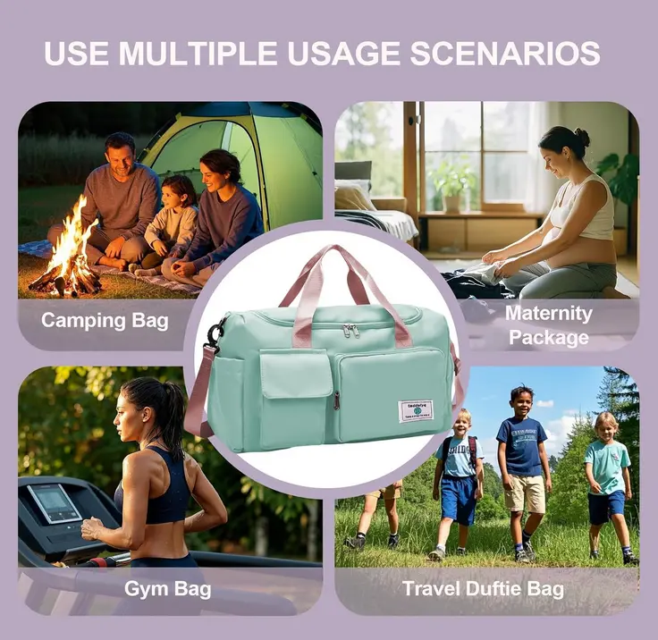 Screenshot 2025-07-17 at 23-34-17 Amazon.com taddsfyq Pequeña bolsa de gimnasio plegable para mujer bolsa de lona para viajes bolsas de fin de semana para mujeres ideal para gimnasio viajes y más Verde Moda Ropa Zapatos y J[...].webp