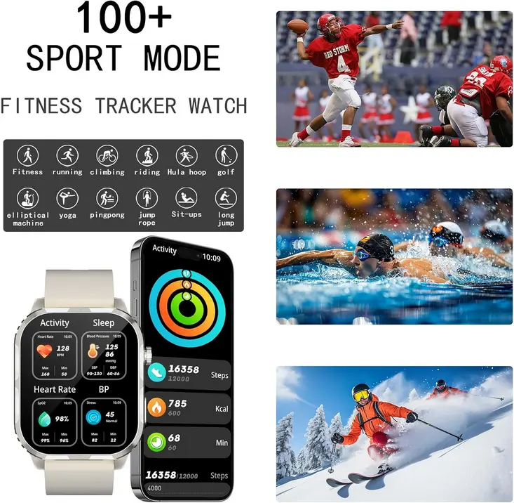 Screenshot 2025-06-03 at 19-53-26 Amazon.com LEDXBNSS Reloj inteligente para hombres y mujeres con pantalla HD de 2.1 pulgadas relojes militares llamadas y texto para Android iOS frecuencia cardíaca y seguimiento de activid[...].webp