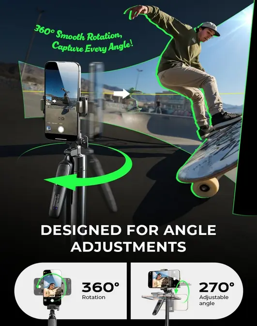 Screenshot 2025-09-23 at 21-21-07 Amazon.com LISEN Trípode para selfie stick de 67 pulgadas para iPhone 16 creación de contenido todo en uno rotación de 360 grados trípode con control remoto para vlogging_TikTok_Photo para [...].webp