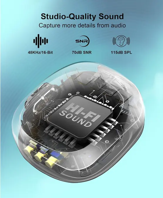 Screenshot 2025-09-23 at 23-24-46 Amazon.com Mini micrófono para iPhone_Android_PC micrófono inalámbrico con batería de 40 horas cancelación de ruido 48 KHz de 16 bits rango de 164 pies micrófono de solapa magnético y clip [...].webp