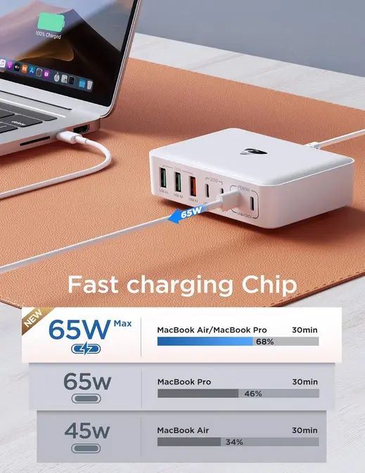 Screenshot 2025-09-23 at 23-34-23 Amazon.com Aione Estación de carga concentrador de carga GaN de 7 puertos de 165 W con cable de 5 pies para múltiples dispositivos estación de carga rápida multiUSB en el escritorio para iP[...].webp
