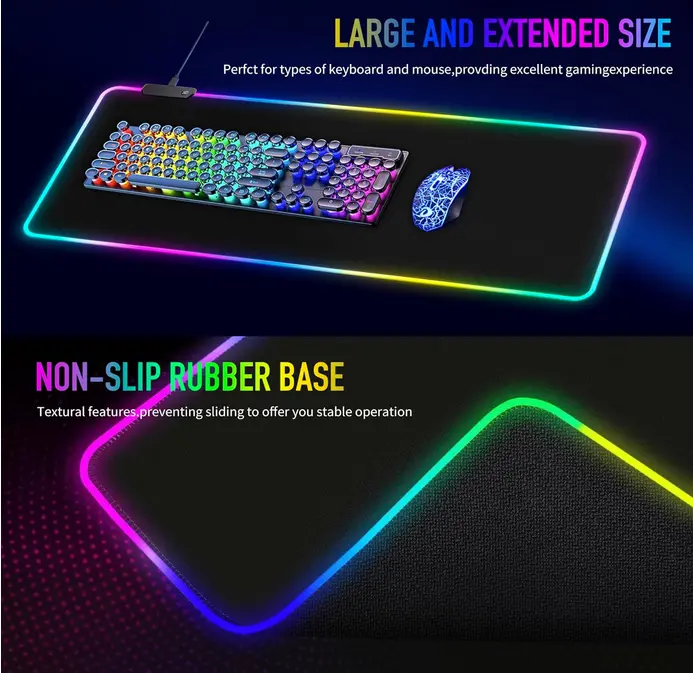 Screenshot 2025-10-15 at 20-33-00 Amazon.com Alfombrilla de mouse grande RGB para juegos 15 modos de luz control táctil alfombrilla de teclado de computadora suave extendida base de goma antideslizante para jugadores de dep[...].webp