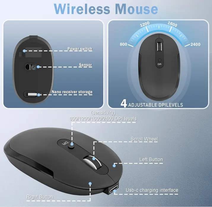 Screenshot 2025-10-23 at 10-29-30 Amazon.com Combo de teclado y mouse inalámbricos - Conexión inalámbrica de 2.4 GHz - Ultra delgado - Ratón silencioso juego de teclado y mouse compacto de tamaño completo - Ajustable 1600 D[...].webp