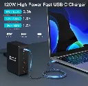 Screenshot 2025-10-23 at 12-22-03 Amazon.com Nersligek Estación de carga USB C 120 W GaN 6 puertos USB C cargador de estación de carga rápida cargador de portátil adaptador de cargador de pared 3 USB C y 3 USB A concentrado[...].webp