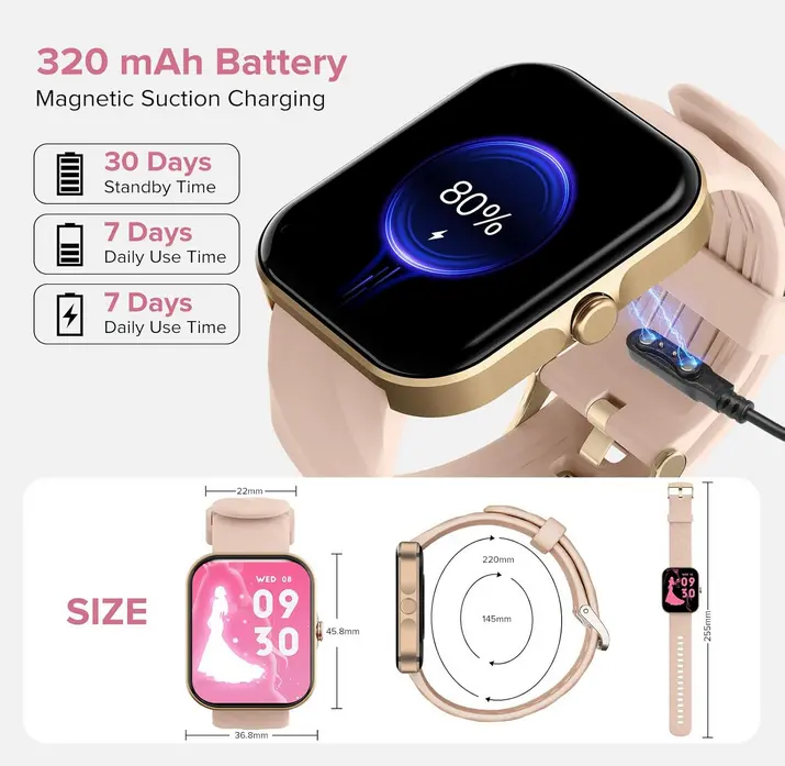 Screenshot 2025-10-23 at 12-52-50 Amazon.com yobone Reloj inteligente para hombres y mujeres (respuesta_hacer llamadas) pantalla HD de 1.91 pulgadas con más de 110 modos deportivos resistente al agua IP68 monitor de frecuen[...].webp