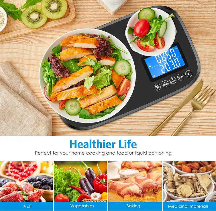 Screenshot 2025-10-23 at 14-04-08 Amazon.com AMIR Báscula digital de cocina báscula digital de cocina de doble plataforma báscula de alimentos de 22.0 lbs y 2.2 lbs con pantalla LCD retroiluminada función de tara apagado au[...].webp