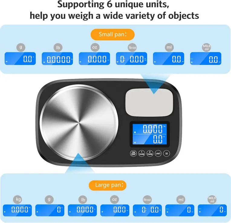 Screenshot 2025-10-23 at 14-03-59 Amazon.com AMIR Báscula digital de cocina báscula digital de cocina de doble plataforma báscula de alimentos de 22.0 lbs y 2.2 lbs con pantalla LCD retroiluminada función de tara apagado au[...].webp