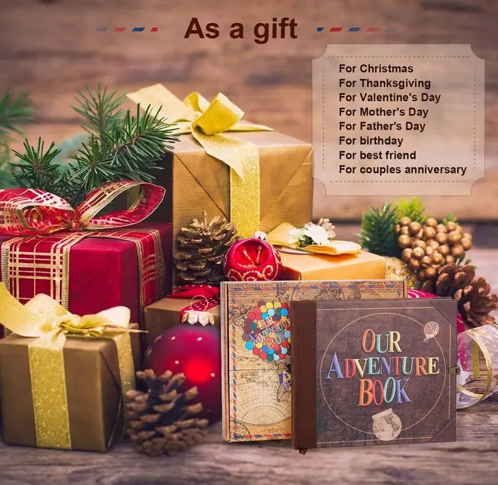 Screenshot 2025-10-23 at 15-24-41 Amazon.com Our Adventure Book - 146 páginas de 8.9 x 7.7 pulgadas álbum de fotos estilo retro tapa de letras en relieve diario de viaje libro de recortes para parejas libro de recuerdos par[...].webp