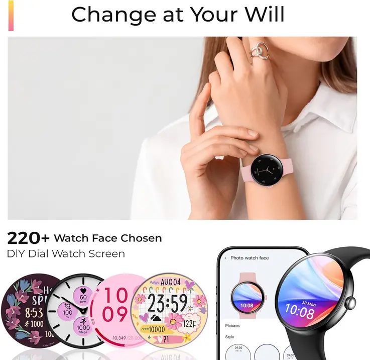 Screenshot 2025-07-10 at 17-33-52 Amazon.com Reloj inteligente para mujeres y hombres pantalla AMOLED de 1.43 pulgadas rastreador de salud sueño estrés fitness llamadas Bluetooth batería de 7 días más de 220 caras de reloj [...].webp