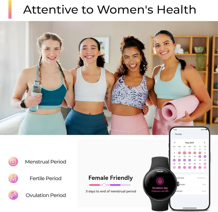 Screenshot 2025-07-10 at 17-34-00 Amazon.com Reloj inteligente para mujeres y hombres pantalla AMOLED de 1.43 pulgadas rastreador de salud sueño estrés fitness llamadas Bluetooth batería de 7 días más de 220 caras de reloj [...].webp