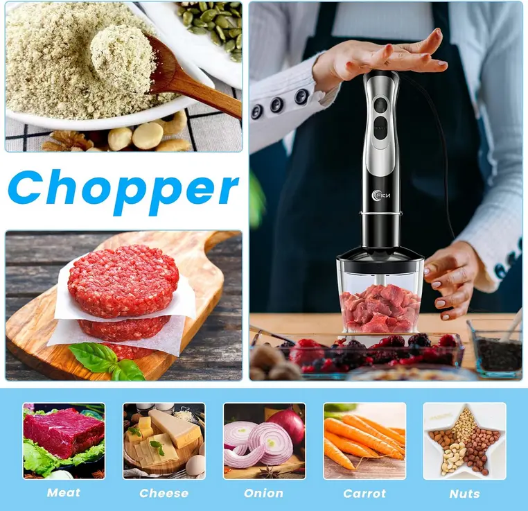 Screenshot 2025-10-23 at 15-50-55 Amazon.com FKN Batidora de inmersión de mano con 4 cuchillas intercambiables batidora de mano 8 en 1 eléctrica con motor de 500 W batidora de mano de 8 velocidades y modo turbo con picadora[...].webp