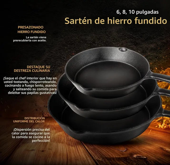 Screenshot 2025-10-23 at 15-54-26 Amazon.com Utopia Kitchen– Sartén curada de hierro fundido (conjunto de 3 unidades) – 6 pulgadas 8 pulgadas y 10 pulgadas Hogar y Cocina.webp