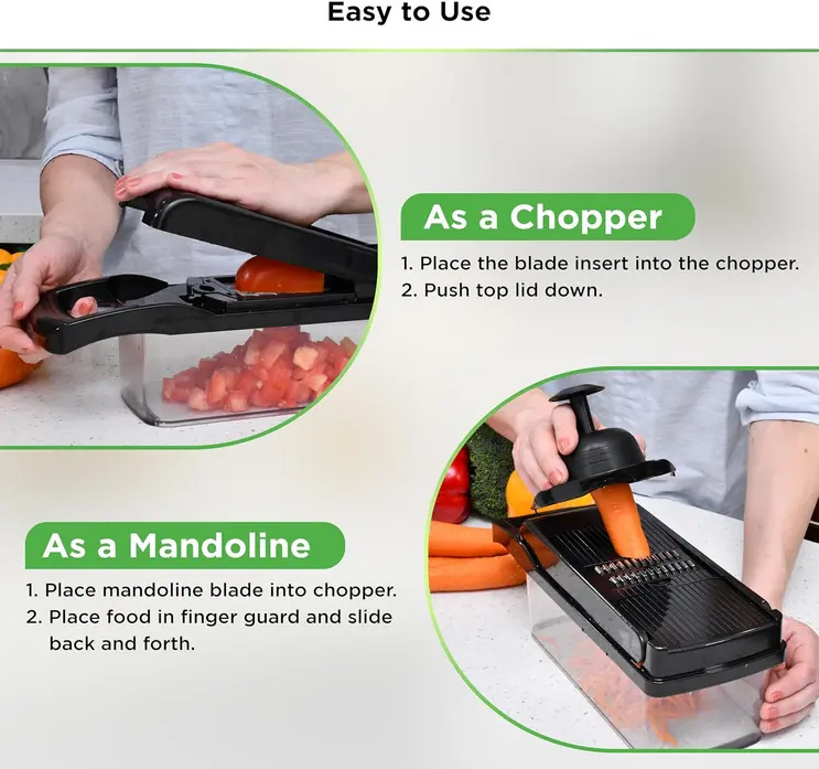 Screenshot 2025-10-23 at 16-00-55 Amazon.com PrepNaturals Picador de verduras con recipiente picador de verduras picador de alimentos y picador de cebolla - Cortador de mandolina para cocina (8 en 1 negro) Hogar y Cocina.webp