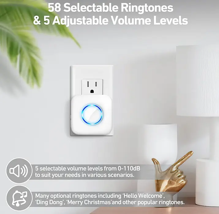 Screenshot 2025-11-04 at 22-41-33 Amazon.com Satisure - Timbre de puerta inalámbrica con sensor de contacto abierto con rango de 600 pies 58 campanillas 5 niveles de volumen indicadores LED alerta de timbre de puerta para H[...].webp
