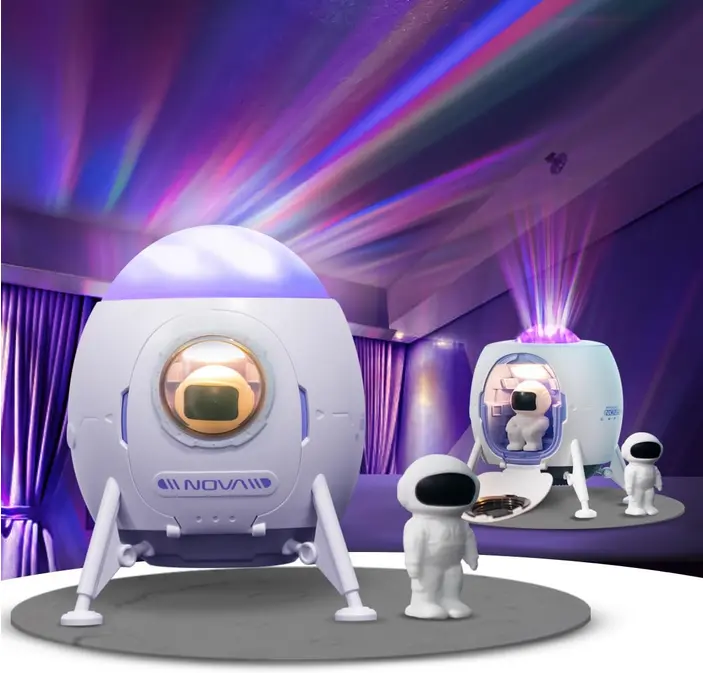 👨‍🚀 Proyector Astronauta con Luces Aurora y Altavoz Bluetooth – Ideal para Dormitorio