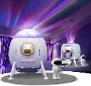 👨‍🚀 Proyector Astronauta con Luces Aurora y Altavoz Bluetooth – Ideal para Dormitorio