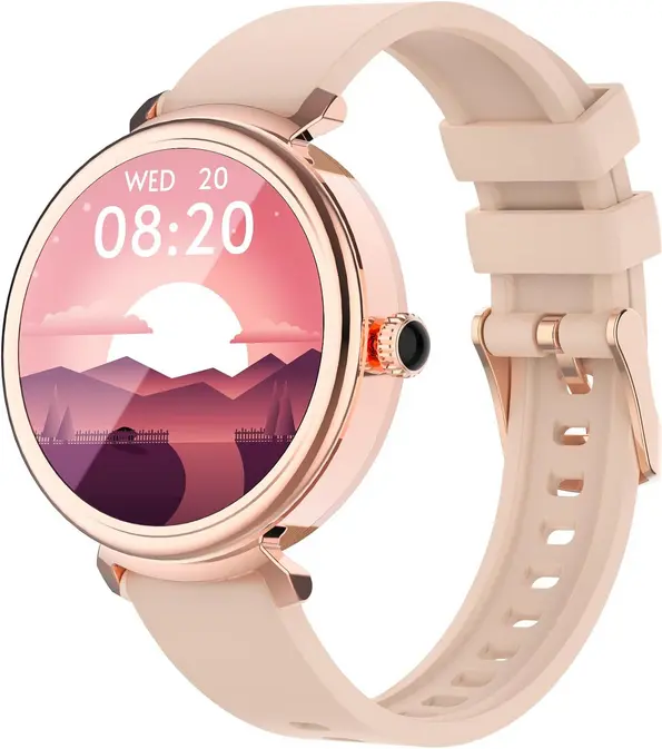 ⌚ Smart Watch Mujer – ¡Estilo, salud y tecnología en tu muñeca! ~ Rosa & Negro