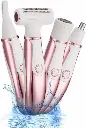 🌸 Maquinilla Eléctrica 4 en 1 para Mujer – Afeitado Suave y Sin Irritación, Recargable e Inalámbrica