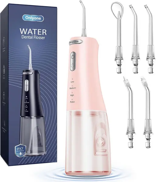 💧 Irrigador Dental Portátil de Agua Recargable con 4 Modos, Silencioso y Efectivo