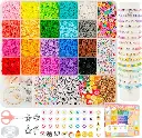 🎨 Kit de Pulseras Creativas – 5000 Piezas de Colores para Niñas y jovenes