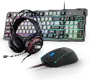 🎧 Combo Gamer 3 en 1 – Teclado RGB, Mouse de Precisión y Audífonos Estéreo