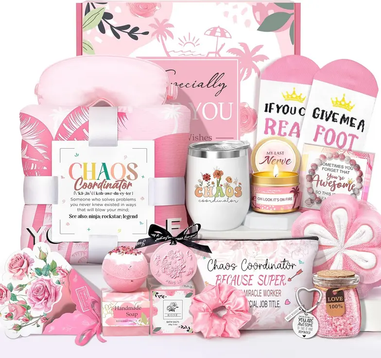 💝 Set de Regalo “Coordinadora del Caos” – Rosa