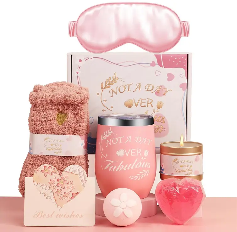 🎁 Set de Regalo Spa “Mereces un descanso” – Rosa
