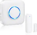 🔔 Sensor de Puerta Inalambrico– 58 Tonos, Luz LED y Alcance de 100 m