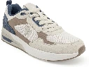 Tenis Casual Hombre Beige/Azul – Cómodos