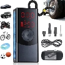 Inflador de Neumáticos Portátil Inalámbrico 150 PSI con Pantalla Digital y Luz LED