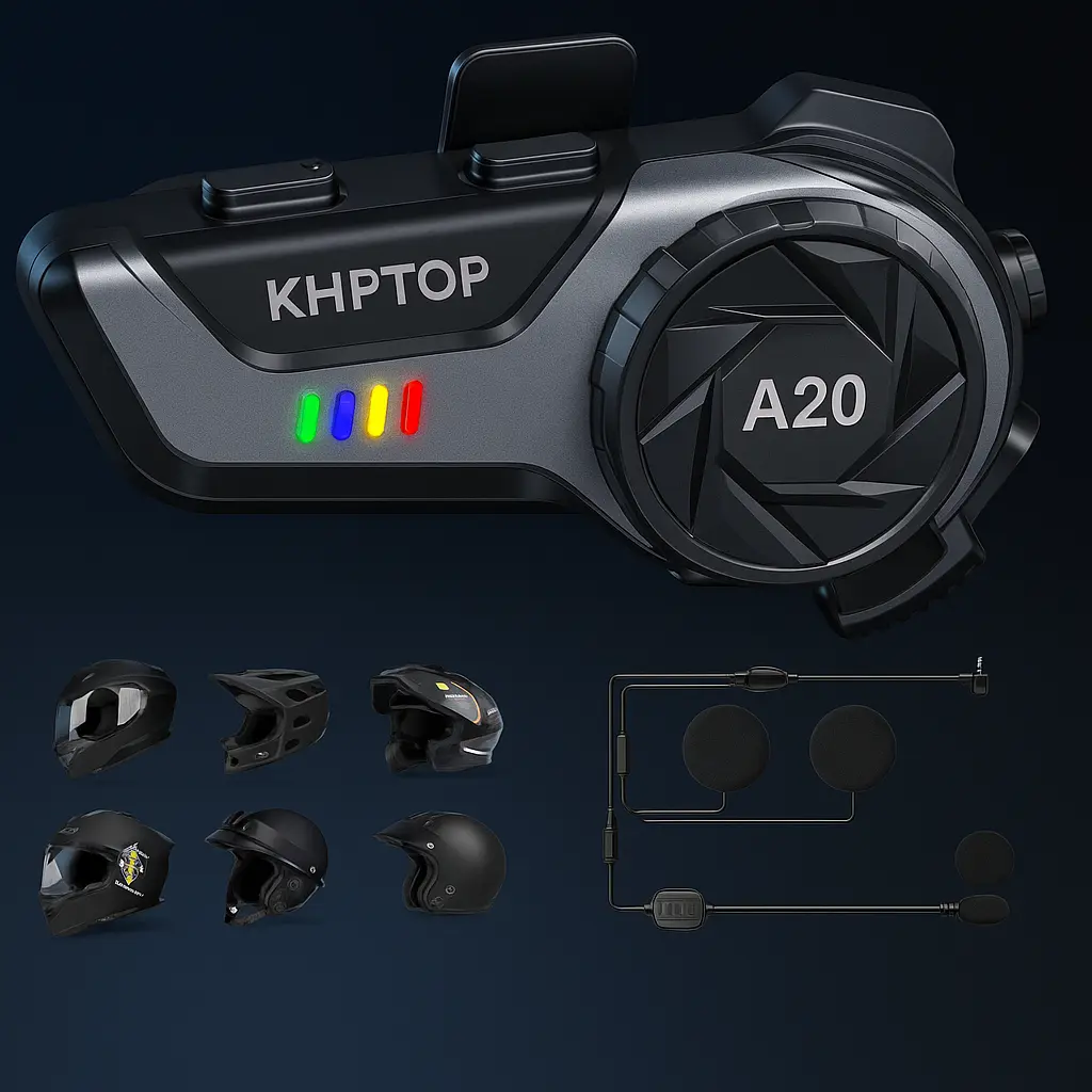 Auriculares Bluetooth para motocicleta