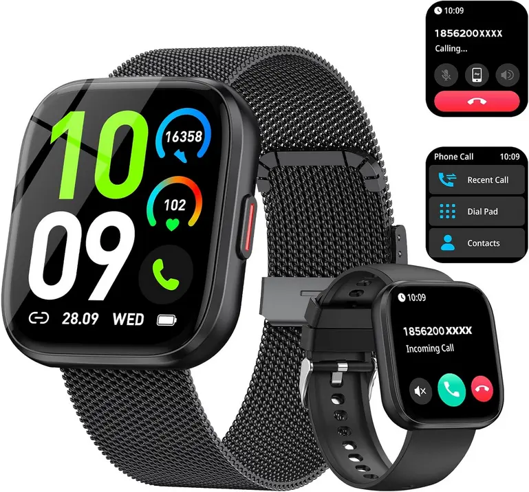 Smart Watch - Negro - Doble Correa