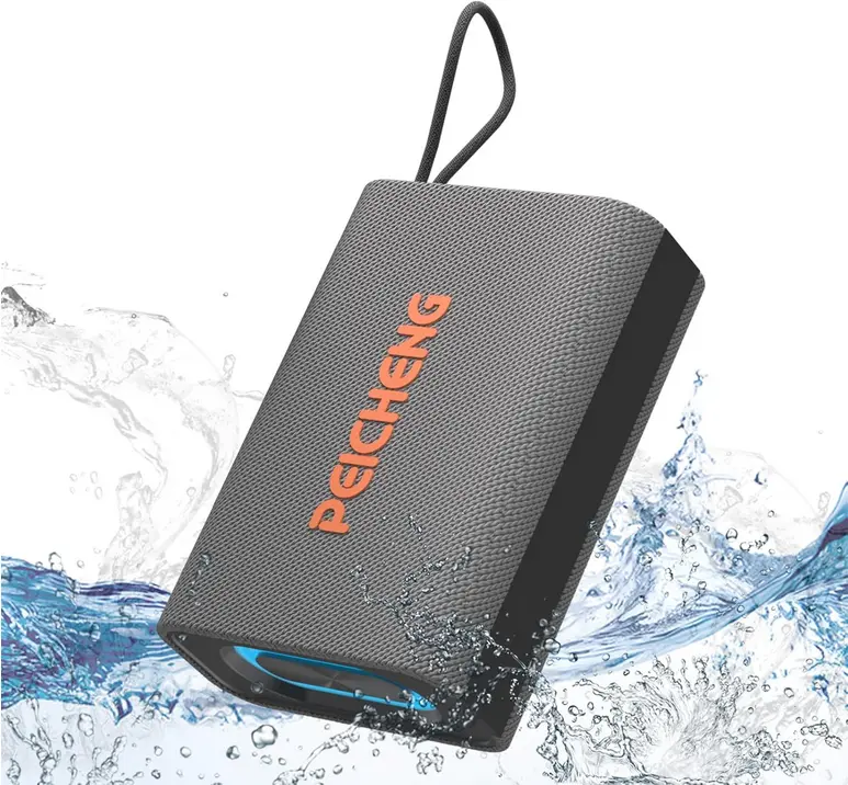PEICHENG - Altavoz Bluetooth - Con luces RGB