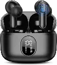 Auriculares - Inwuer - Con estuche LED, sonido HD y batería de 42 h
