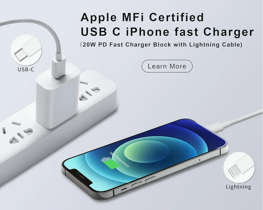 Cargador Rápido Para Dispositivos ¡Carga veloz sin dañar tu batería!