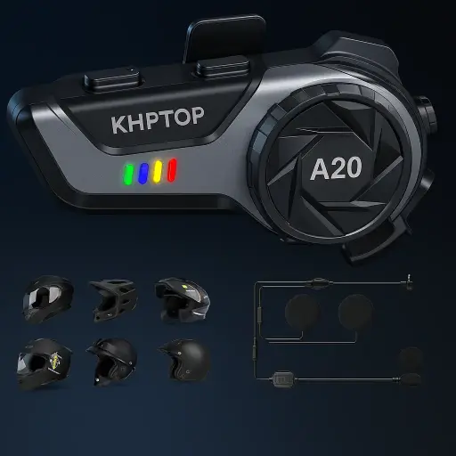 Auriculares Bluetooth para motocicleta