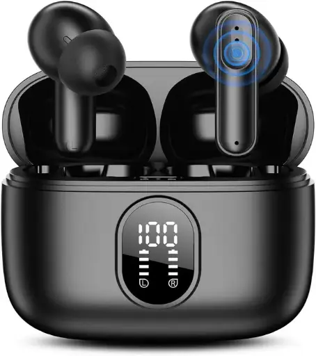 [G13-IP] Auriculares - Inwuer - Con estuche LED, sonido HD y batería de 42 h