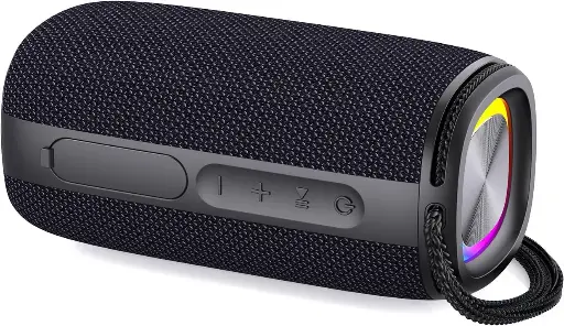 [G9] Altavoz Bluetooth - Con luz LED, Sonido estéreo
